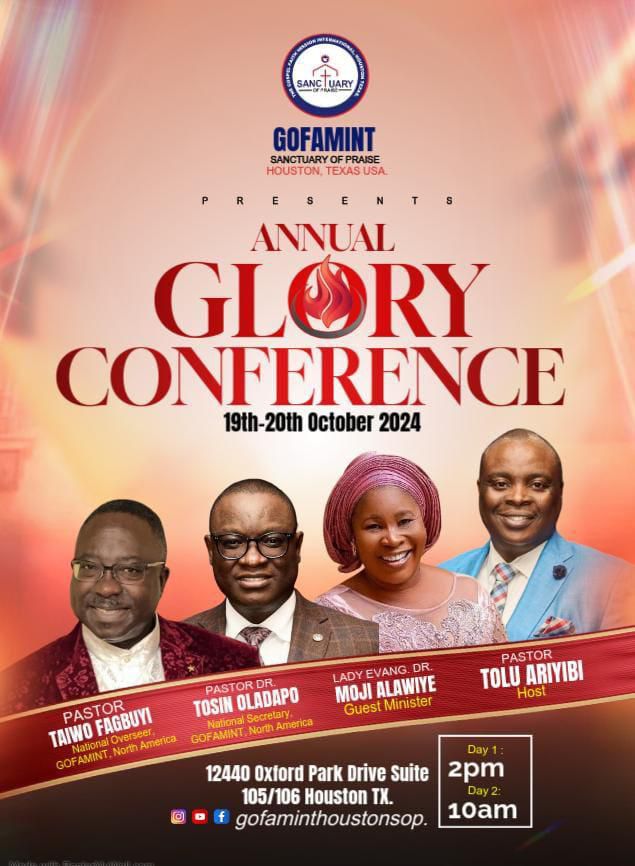 Annual Glory Conference 2024